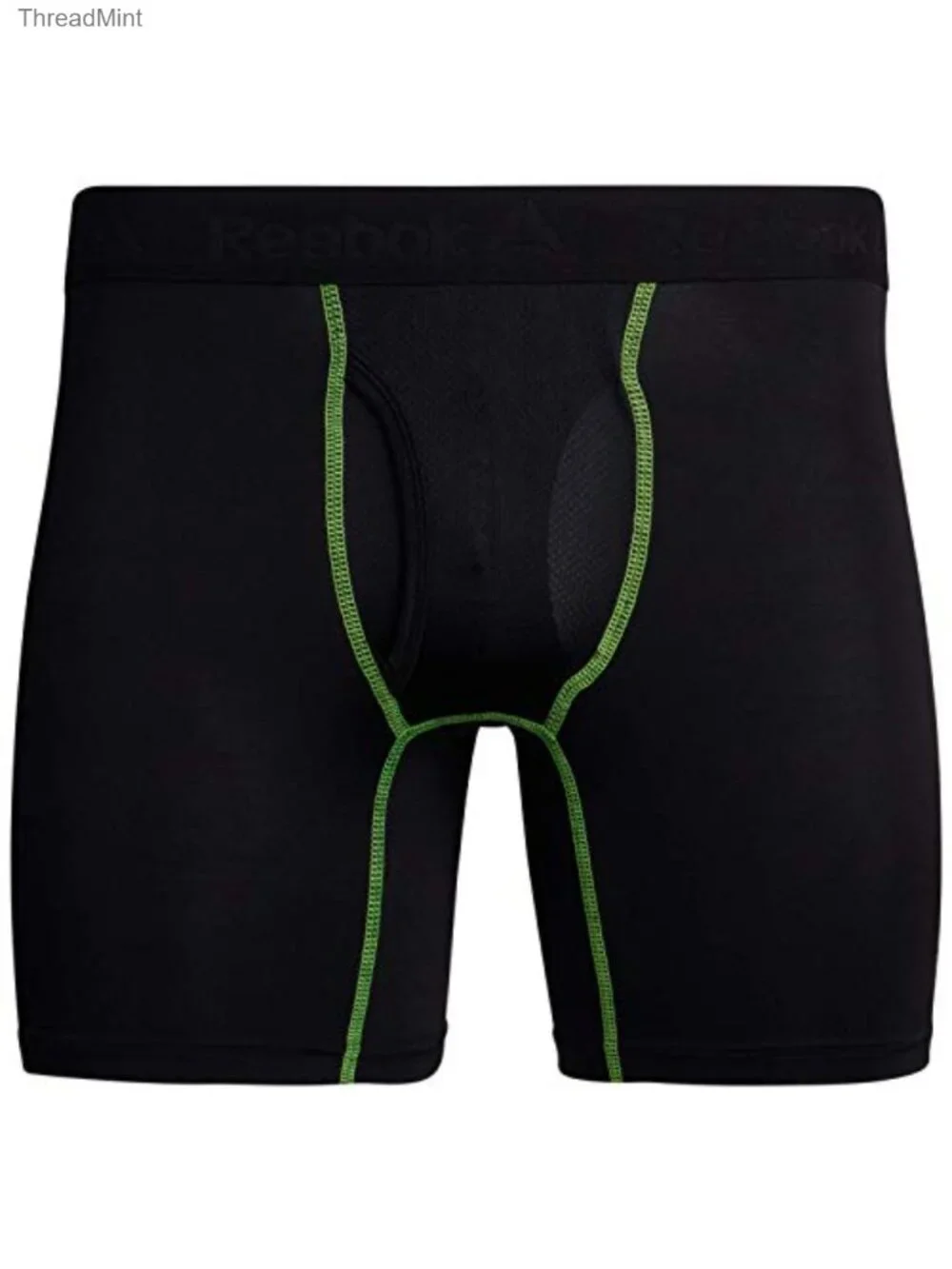 Mens Boxer Briefs 4 Pack Performance Underwear Functional Fly 6 Inseam